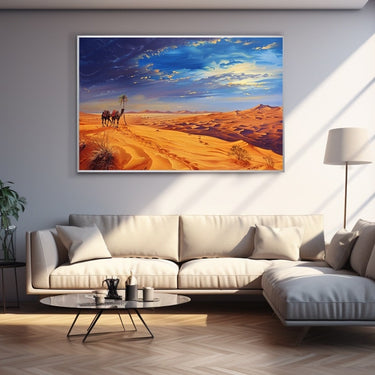 Acrylic Desert Painting